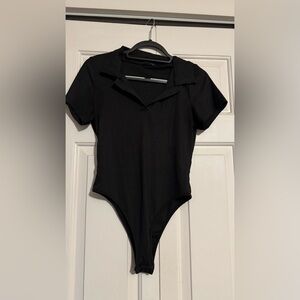 SHEIN Elegant Black Bodysuit